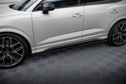 Side Skirts Diffusers V.2 Audi Q3 S-Line / RSQ3 Sportback / SUV F3