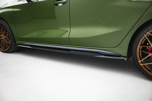 Side Skirts Diffusers V.2 Audi S3 Sportback / A3 S-line Sportback 8Y / 8Y Facelift