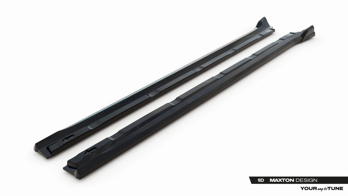 Side Skirts Diffusers V.2 Porsche Cayenne SUV / Coupe Mk3 Facelift