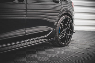 Side Skirts Diffusers V.2 Volkswagen Golf R Hatchback Mk8