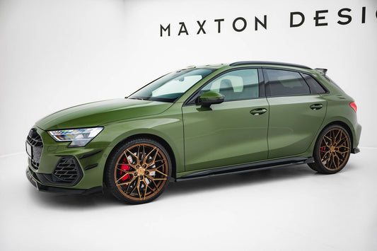 Side Skirts Diffusers V.3 Audi S3 Sportback / A3 S-line Sportback 8Y / 8Y Facelift