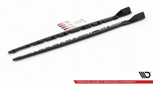 Side Skirts Diffusers V.3 for BMW 1 M-Pack/ M135i / 128ti F40 