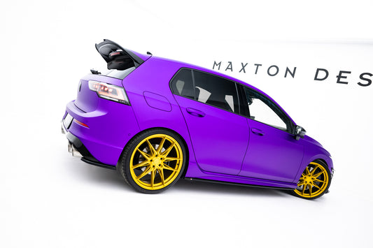 Side Skirts Diffusers V.3 Volkswagen Golf R Hatchback Mk8 Facelift