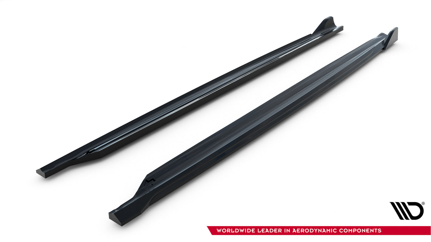 Side Skirts Diffusers V.4 Skoda Octavia RS Liftback / Combi Mk4 