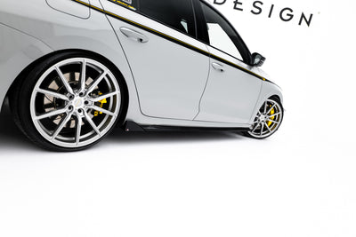 Side Skirts Diffusers V.4 Skoda Octavia RS Liftback / Combi Mk4 