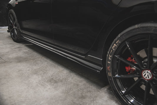 Side Skirts Diffusers Volkswagen Golf GTI TCR  Mk7 