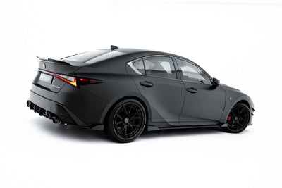 Street Pro Side Skirts Diffusers + Flaps Lexus IS 500 Mk3 Facelift 2 (XE30)