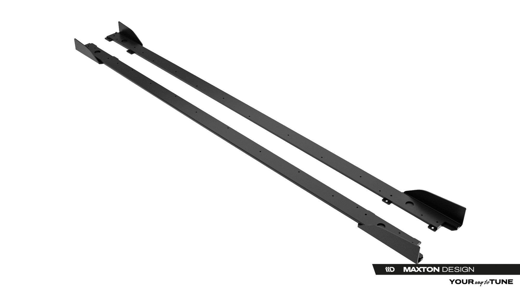 Street Pro Side Skirts Diffusers + Flaps Lexus IS 500 Mk3 Facelift