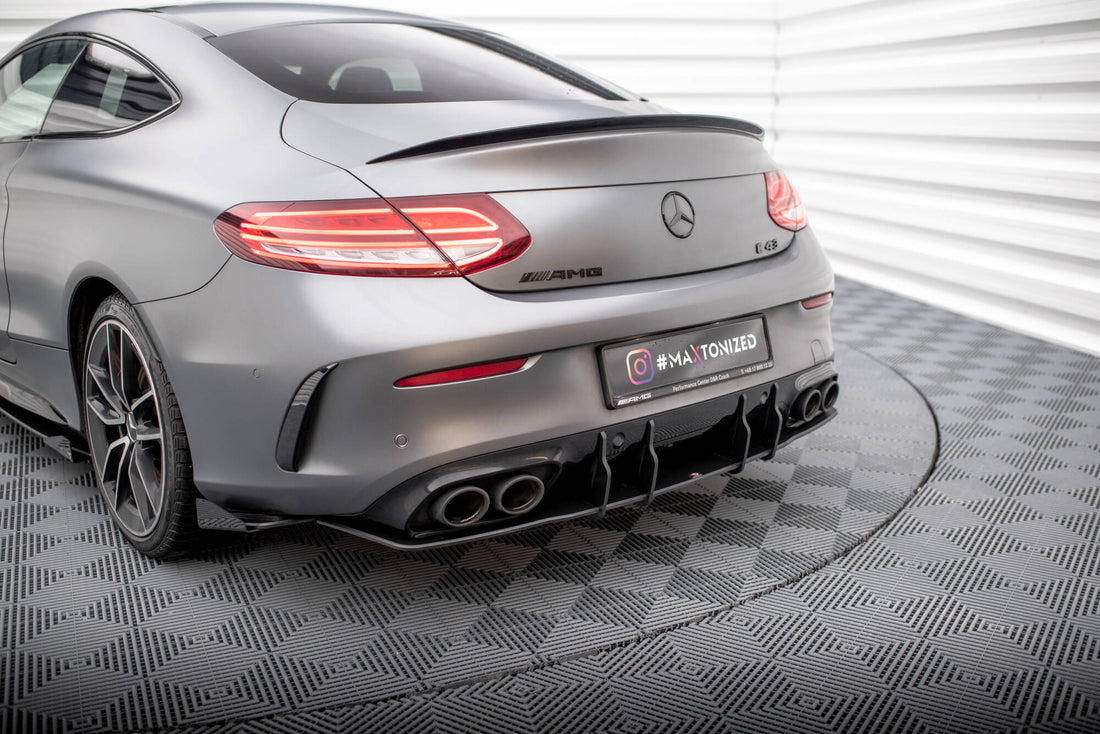 Street Pro Rear Diffuser Mercedes-AMG C43 Coupe / Cabrio C205 Facelift ...