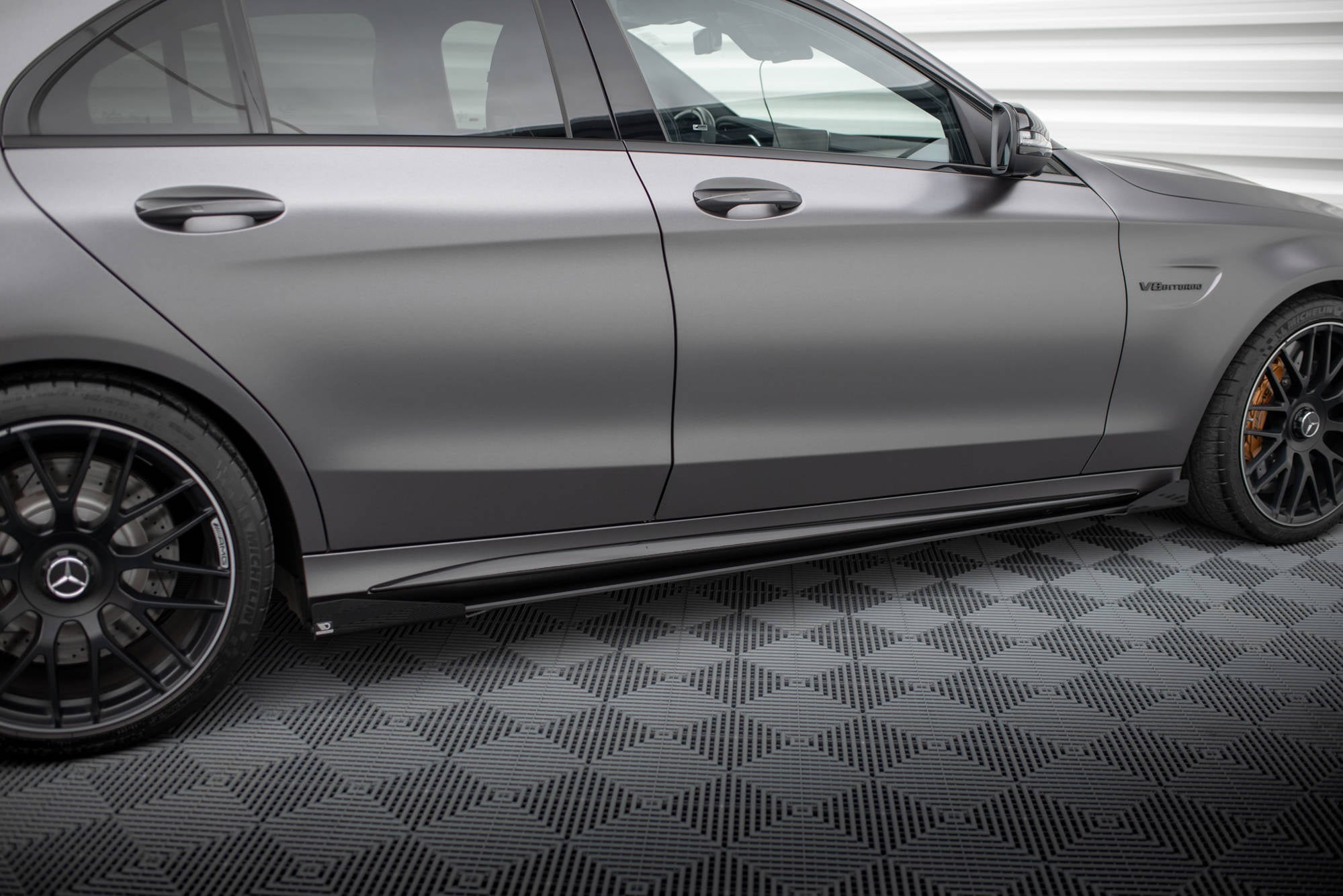 Flapsy Boczne Mercedes-AMG C63 Sedan / Estate W205 Facelift – Maxton Design