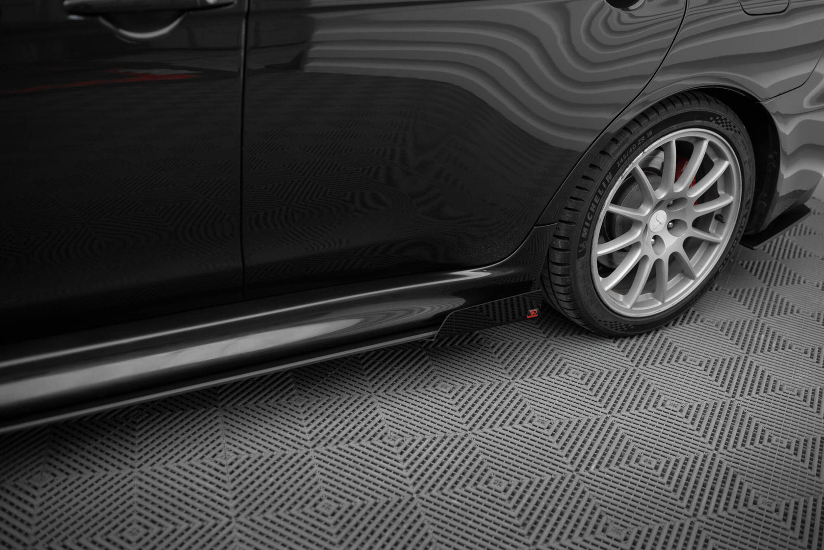 Side Flaps Mitsubishi Lancer EVO X – Maxton Design