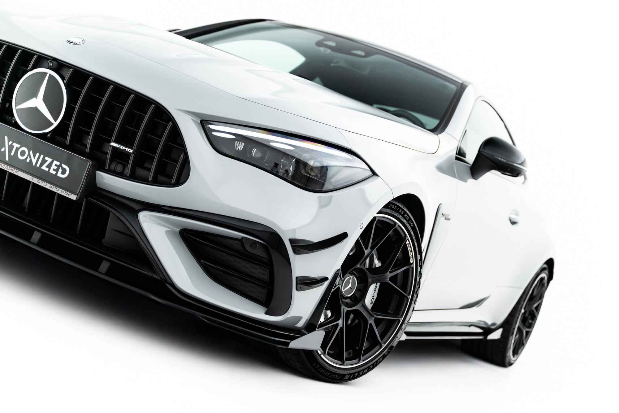 Front Flaps Flaps Mercedes-AMG CLE 53 Aero C236 – Maxton Design