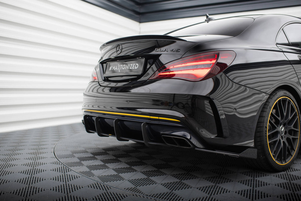 Cla New Rear Rear Side Flaps Mercedes-AMG CLA 45 C117 Facelift – Maxton Design