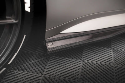 Prepreg Carbon Fiber Side Skirts BMW M4 G82 / G82 Facelift