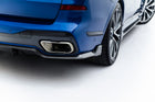 Prepreg Carbon Fiber Rear Side Splitters BMW X7 M-Pack G07 / G07 Facelift (version with towbar)