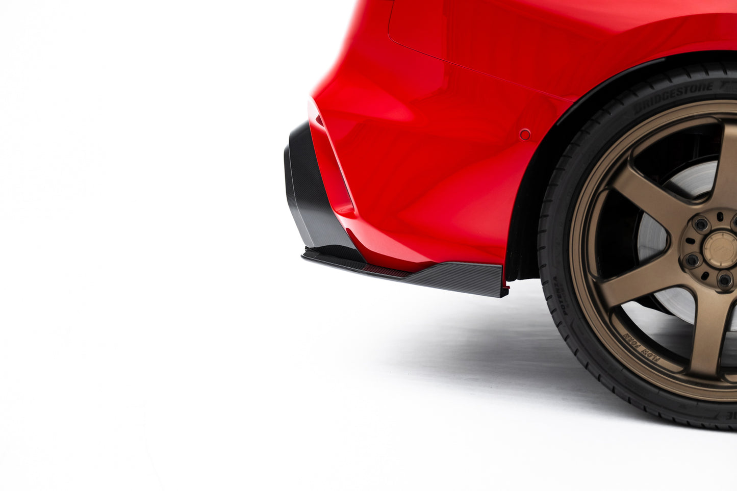 Set of Prepreg Carbon Splitters Audi RS3 Sedan 8Y Facelift