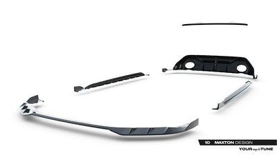 Set of Prepreg Carbon Splitters Audi RS3 Sedan 8Y Facelift