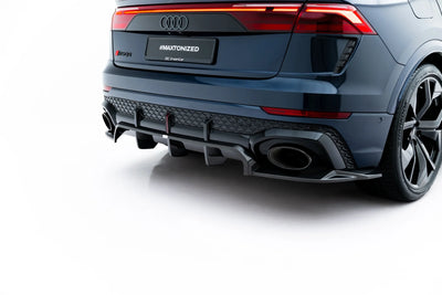 Set of Prepreg Carbon Fiber Splitters Audi RSQ8 Mk1 Facelift