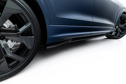 Set of Prepreg Carbon Fiber Splitters Audi RSQ8 Mk1 Facelift