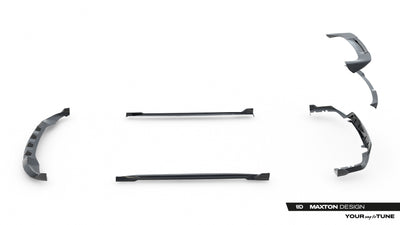 Set of Prepreg Carbon Fiber Splitters BMW X5 M-Pack G05 