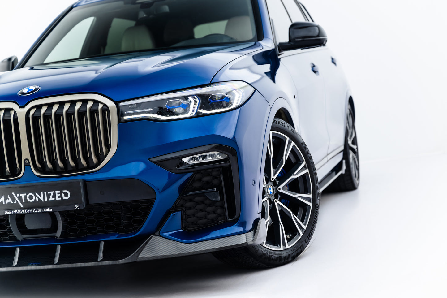 Set of Prepreg Carbon Splitters BMW X7 M-Pack G07 