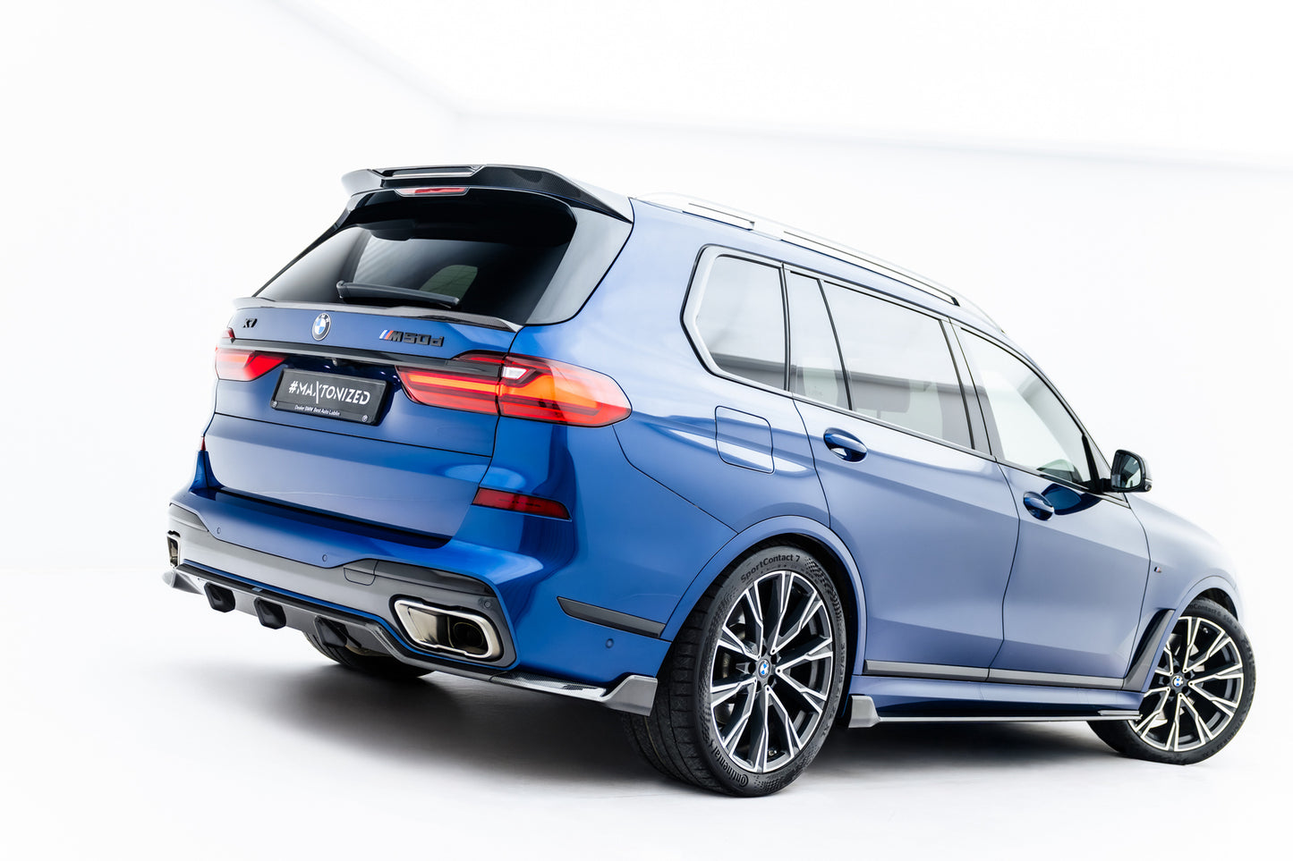 Set of Prepreg Carbon Splitters BMW X7 M-Pack G07 