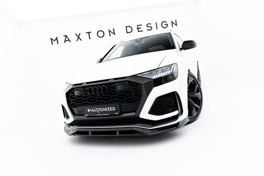 Prepreg Carbon Fiber Front Splitter Audi RSQ8 Mk1