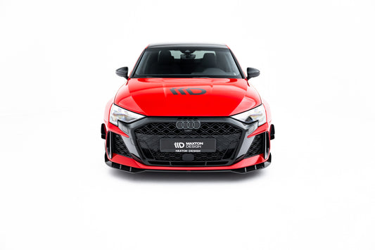 Prepreg Carbon Fiber Front Splitter Audi RS3 Sedan 8Y Facelift