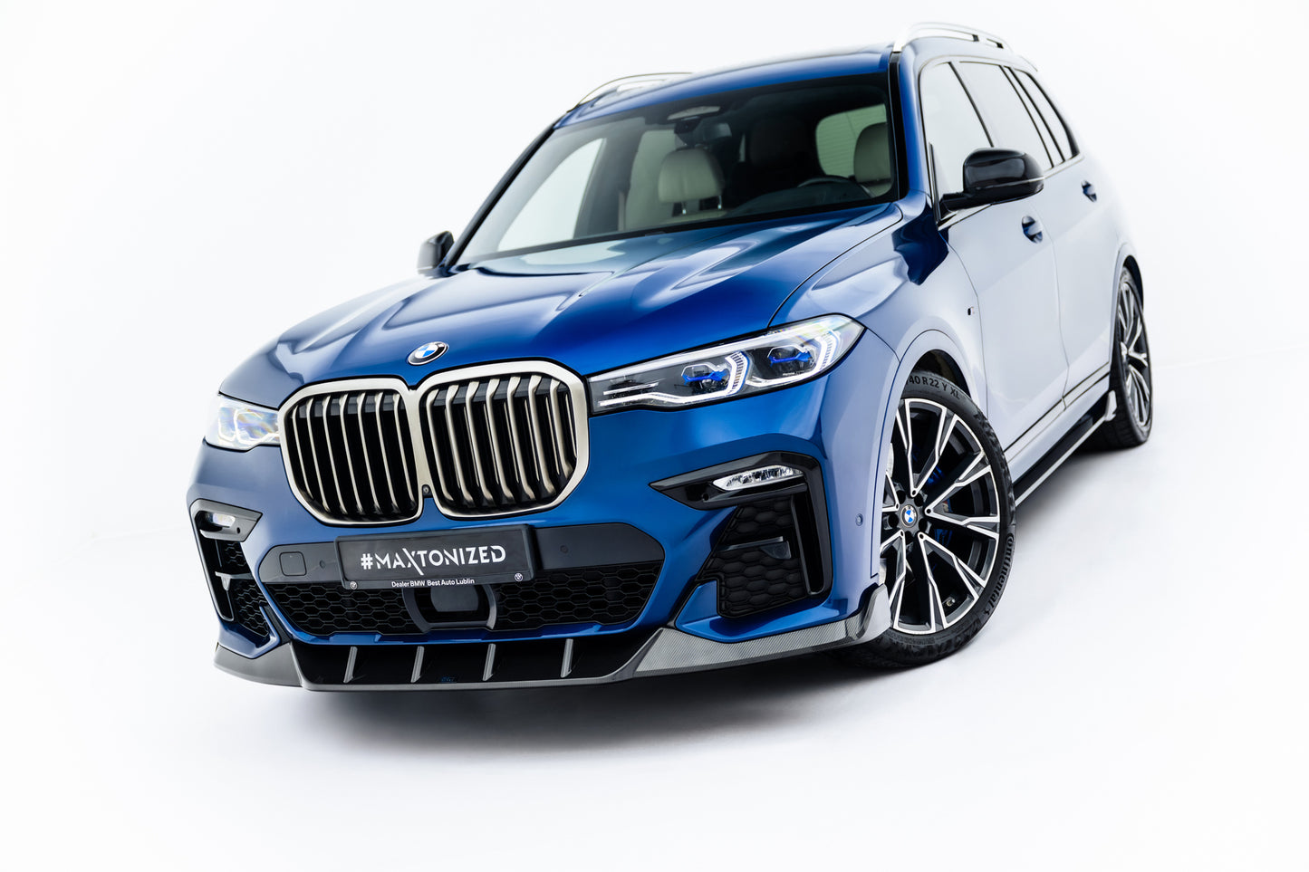 Prepreg Carbon Fiber Front Splitter BMW X7 M-Pack G07 