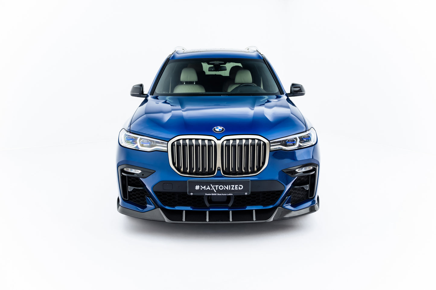 Prepreg Carbon Fiber Front Splitter BMW X7 M-Pack G07 