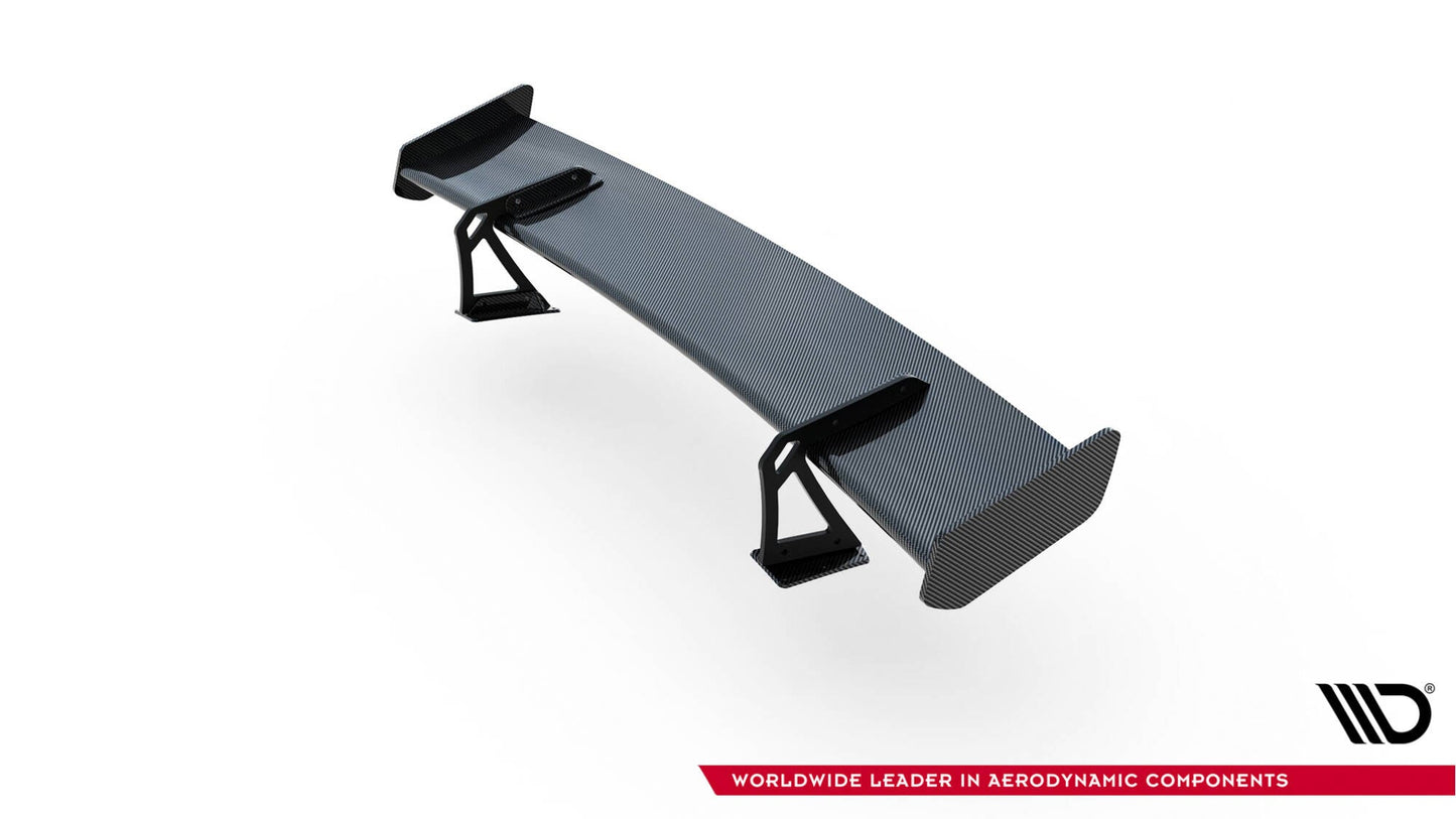 Carbon Spoiler With Upper Swan Mounting + LED Audi A5 / A5 S-Line / S5 / RS5 Coupe F5 / F5 Facelift