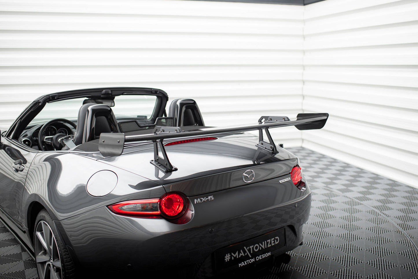Carbon Spoiler With Upper Swan Mounting  Mazda MX-5 ND (Mk4)