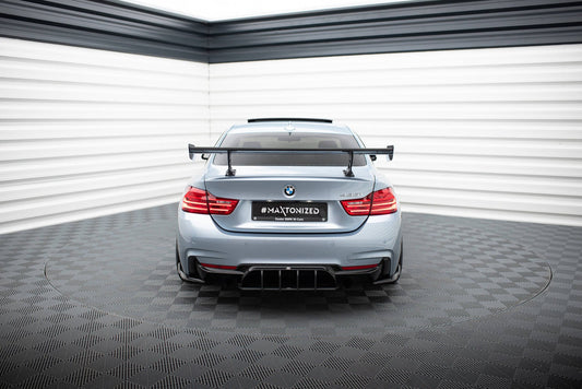 Carbon Spoiler With Internal Brackets Uprights BMW 4 F32 / 4 F32 M-Pack Coupe