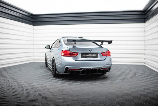 Carbon Spoiler With Internal Brackets Uprights BMW 4 F32 / 4 F32 M-Pack Coupe