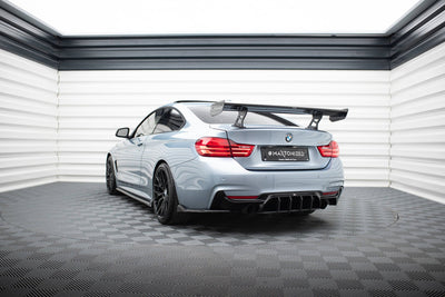 Carbon Spoiler With Internal Brackets Uprights BMW 4 F32 / 4 F32 M-Pack Coupe