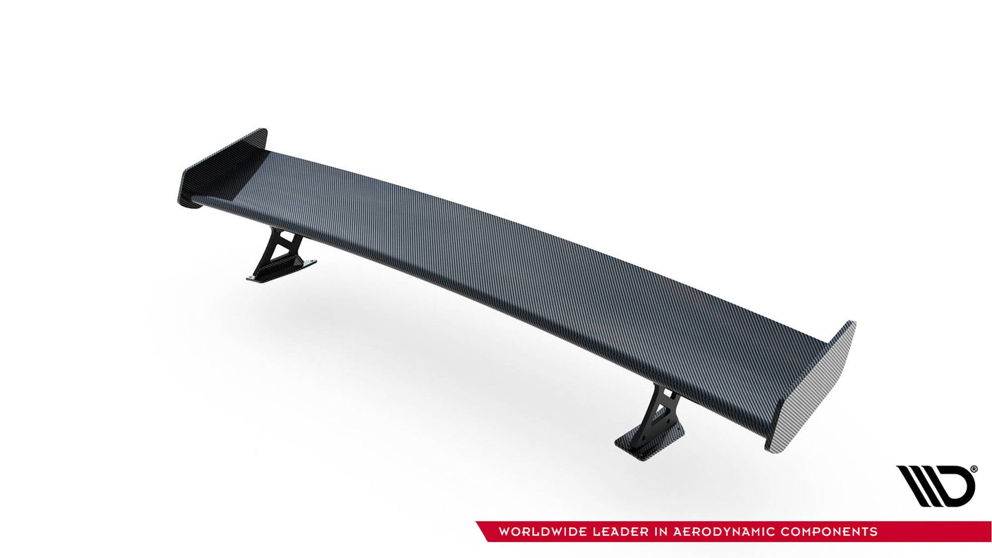 Carbon Spoiler With External Brackets Uprights + LED Audi A3 / A3 S-Line / S3 / RS3 Sedan 8V / 8V Facelift