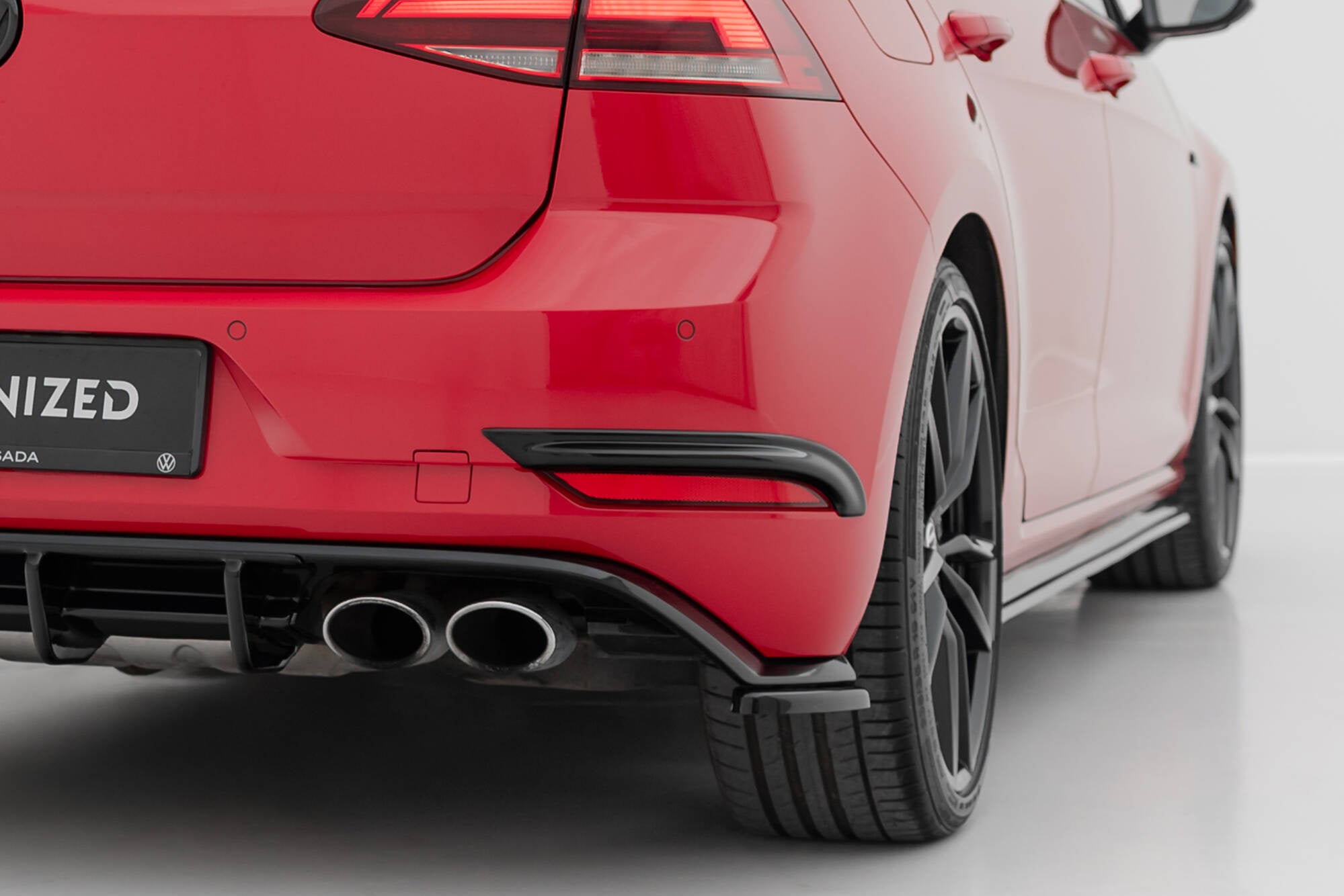 Rear Frames For Lights Volkswagen Golf R / R-Line Mk7 Facelift – Maxton ...