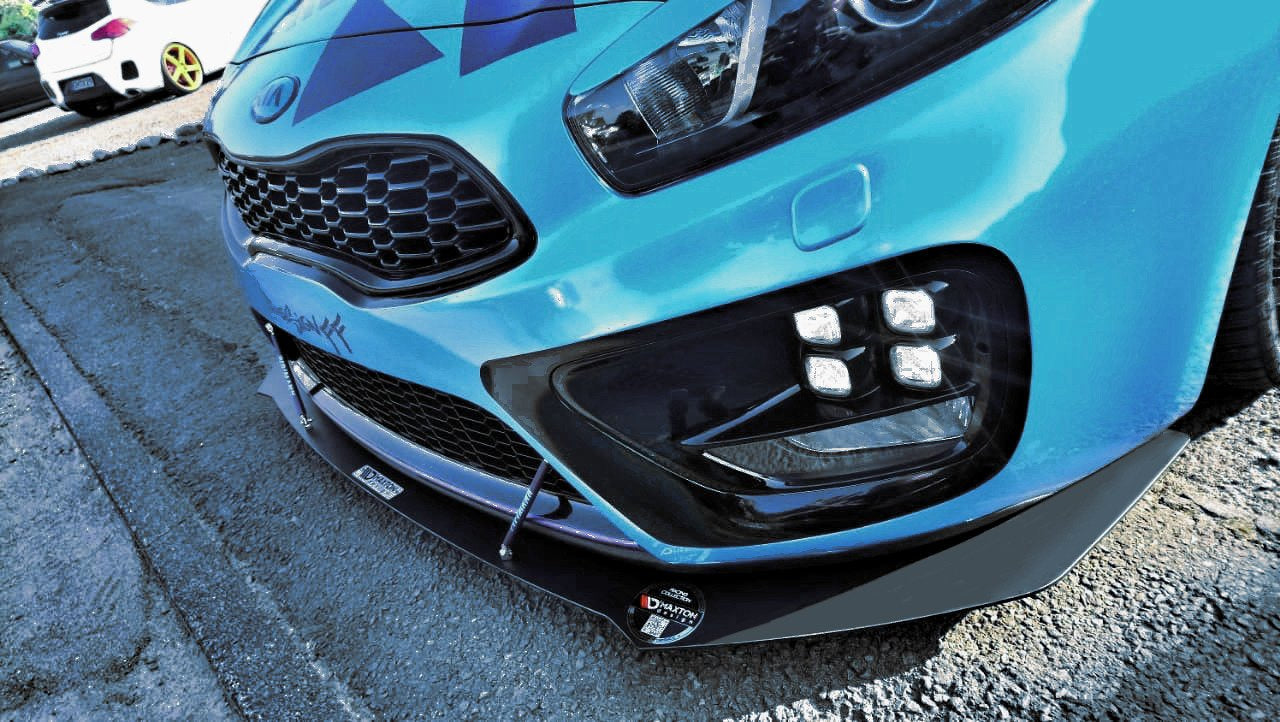 FRONT RACING SPLITTER KIA CEE'D / PRO CEE'D GT MK2 – Maxton Design