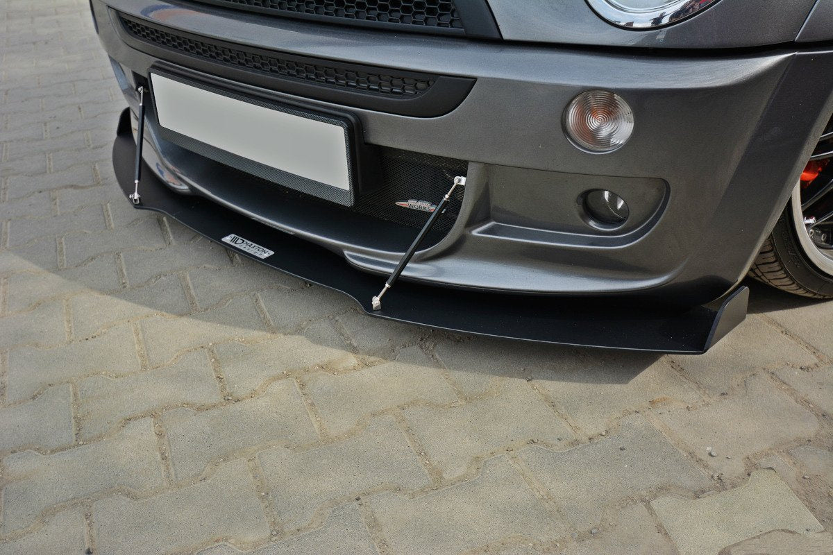 FRONT RACING SPLITTER MINI R53 COOPER S JCW – Maxton Design