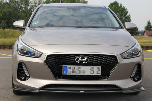 FRONT SPLITTER V.1 HYUNDAI I30 MK3 HATCHBACK