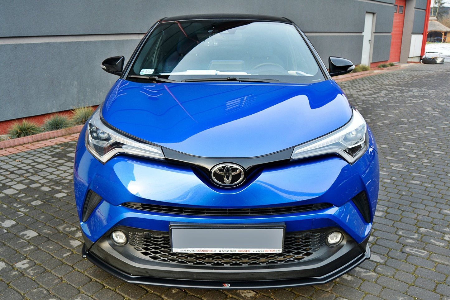 FRONT SPLITTER V.1 TOYOTA C-HR 