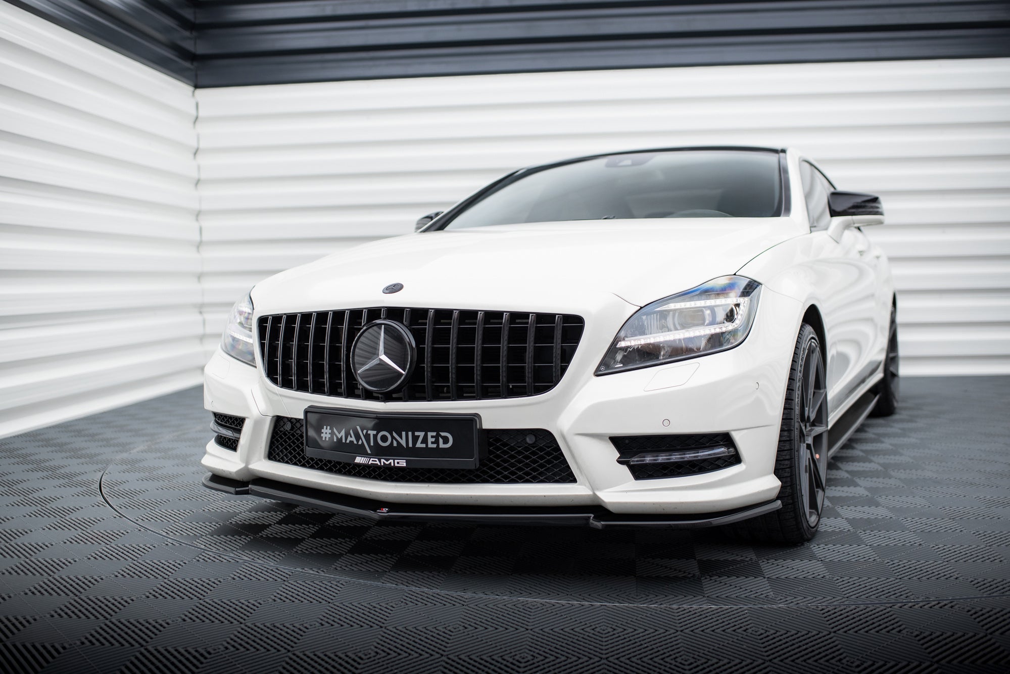Front Splitter Mercedes-Benz CLS AMG-Line C218 – Maxton Design