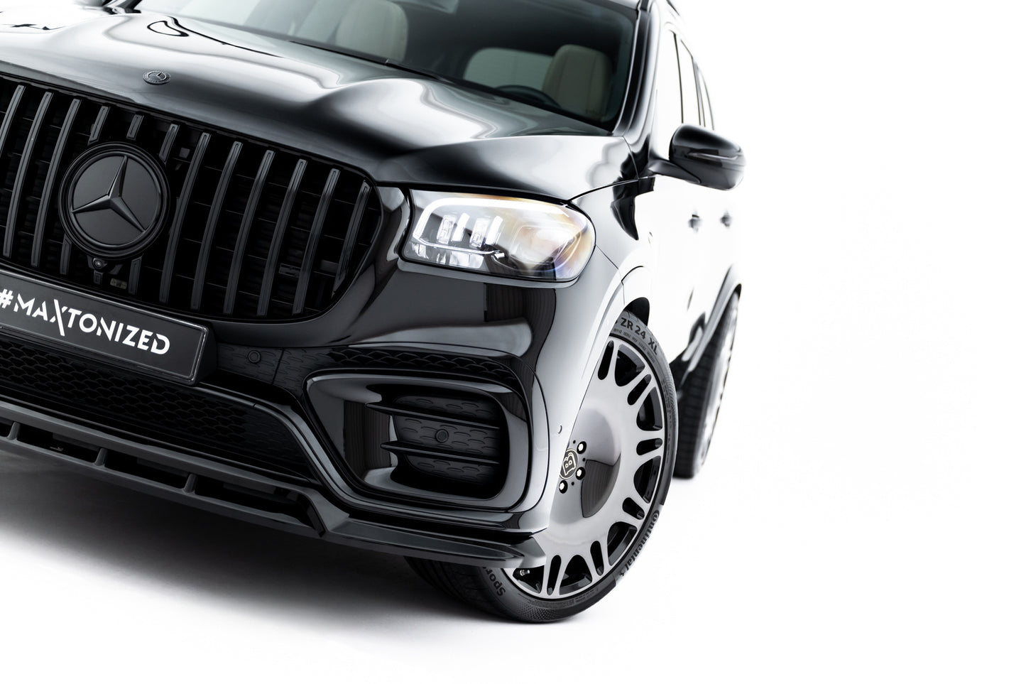 Front Splitter Mercedes-Benz GLS AMG-Line X167 Facelift