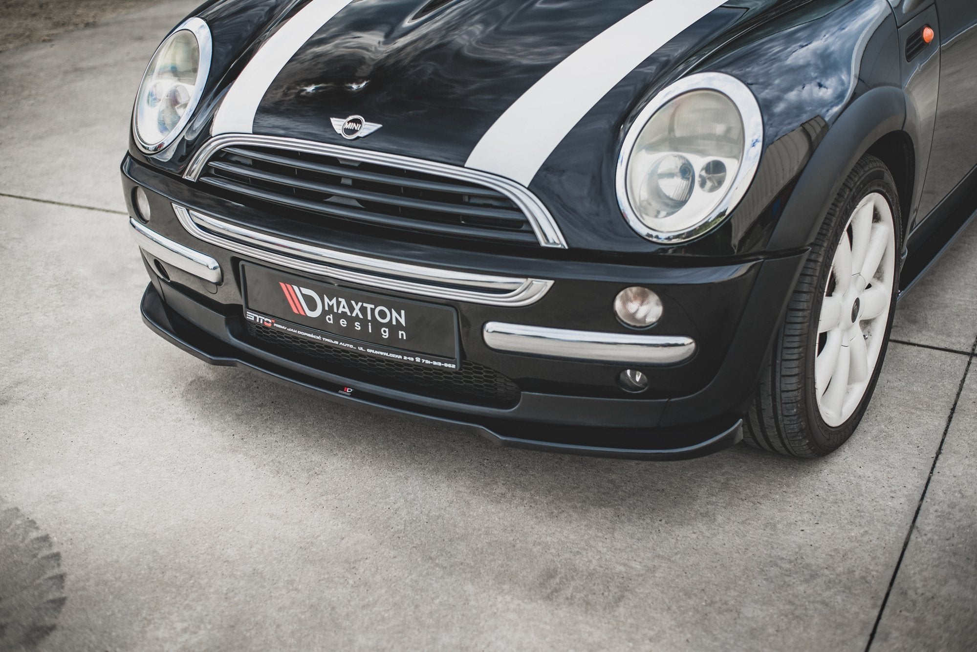 Front Splitter Mini Cooper / One R50 – Maxton Design