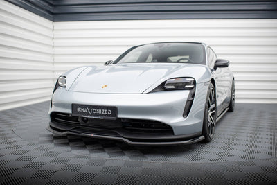 Front Splitter Porsche Taycan / Taycan 4 / Taycan 4S / Taycan GTS Mk1 