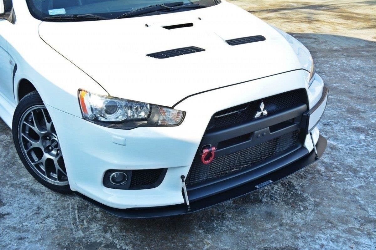 FRONT RACING SPLITTER V.2 Mitsubishi Lancer Evo X – Maxton Design