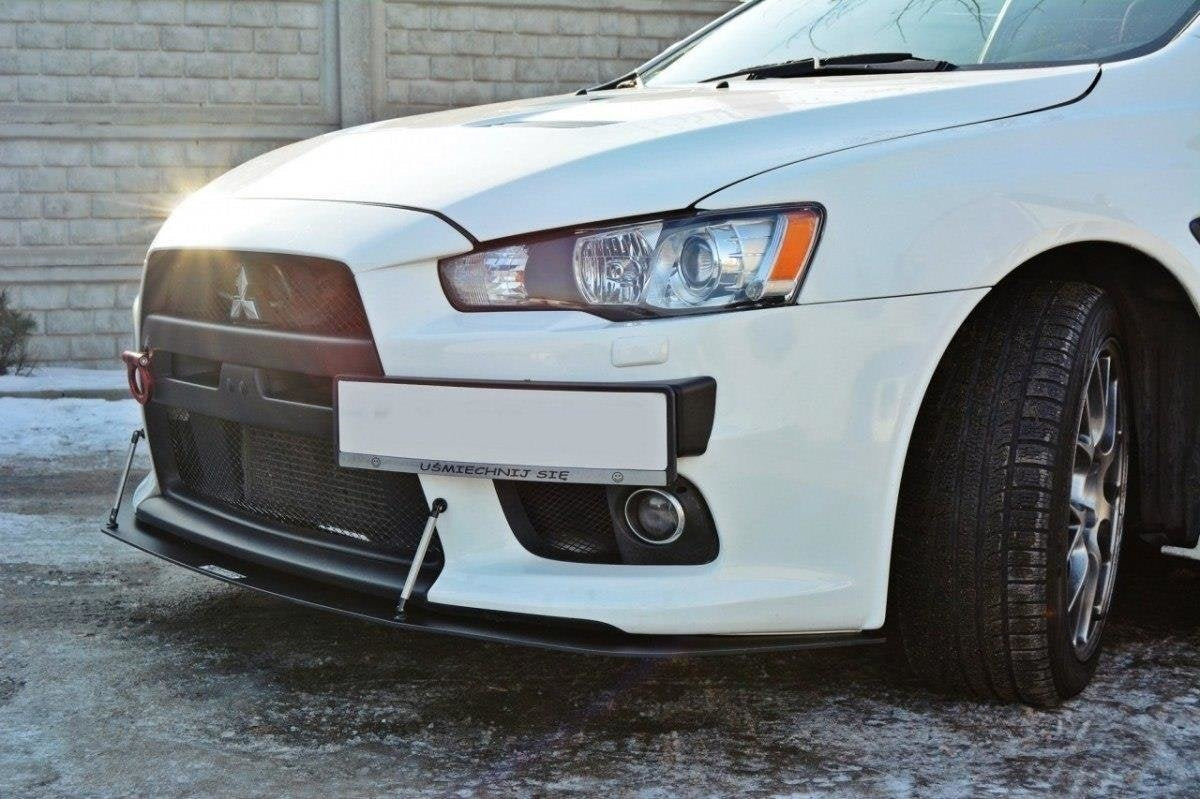 FRONT RACING SPLITTER V.2 Mitsubishi Lancer Evo X – Maxton Design