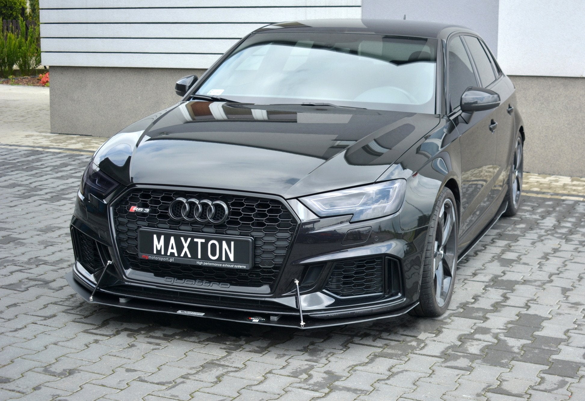 Front Racing Splitter V.1 suitable for Audi RS3 Sportback 8V