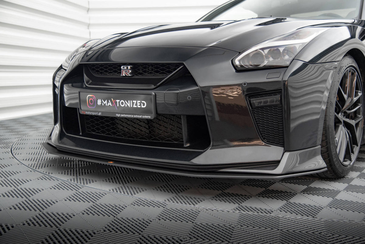 Street Pro Front Splitter Nissan GTR R35 Facelift – Maxton Design