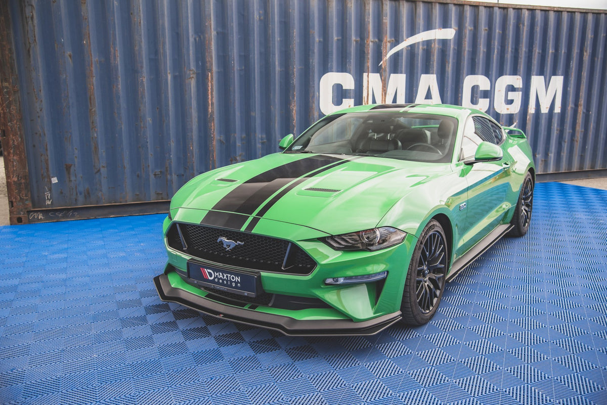 Street Pro Front Splitter V.1 suitable for Ford Mustang GT Mk6 Facelift ...